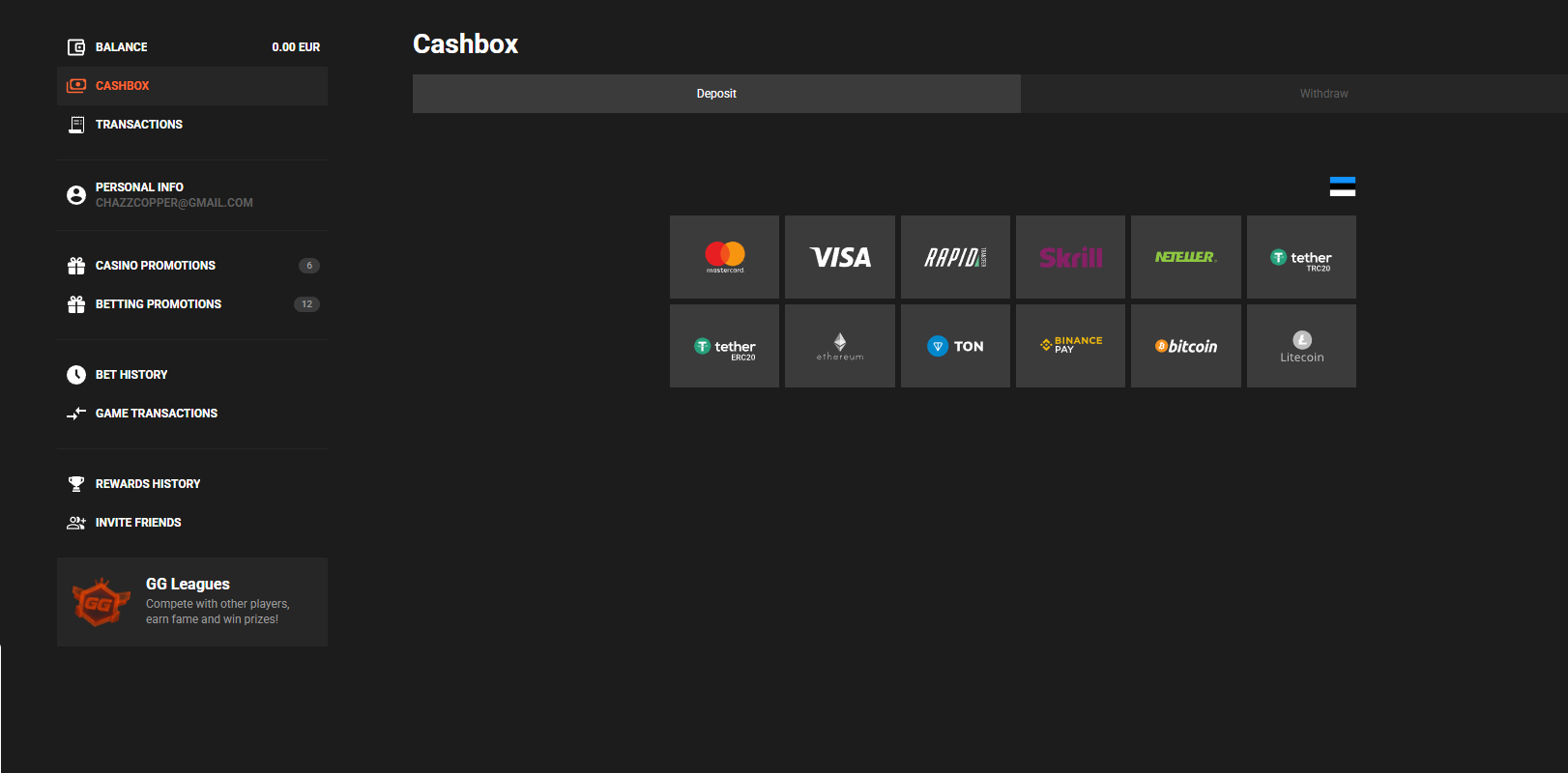 ggbet payment